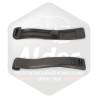 Tirant Attache Calotte D'Aile - Version Caoutchouc Noir