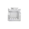 Caisson Marche Pied Gh Ss Trou - Version Peint Blanc RAL 9010