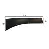 Elargisseur D'Aileron Argh - Version Plastique Noir + Trous