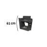 Caisson De Marche Pied Dt - Version Plastique Gris