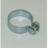 COLLIER ACCESSOIRE PLAT D68.5 - Version Zingué Largeur 25/30mm