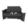 Caisson De Marche Pied Gh - Version Plastique Gris / Noir