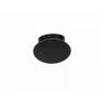 Obturateur Rond De Pare Choc - Version Plastique Gris/Noir