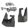 Bavette Pare Boue Avdt - Version Plastique Gris/Noir