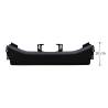 Pare Choc Central - Version Haut Plastique Noir