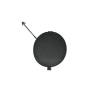 Obturateur De Pare Choc Av - Version Plastique Noir