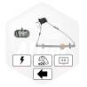 Leve Vitre Elec Gh Avec Moteur - Version Sans Confort