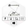 Leve Vitre Elec Dt Avec Moteur - Version 6 Pins Avec Confort