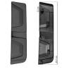 Obturateur Avgh De Pare Choc - Version Plastique Gris/Noir