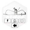 Leve Vitre Elec Gh Avec Moteur - Version 2 Pins Sans Confort