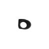 Entourage Anti Brouillard Avdt - Version Plastique Gris / Noir