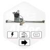 Leve Vitre Elec Dt Avec Moteur - Version 2 Pins Sans Confort