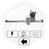 Leve Vitre Elec Gh Avec Moteur - Version 2 Pins Sans Confort