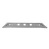 Spoiler Central - Version Plastique Gris / Noir