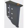 Aile Ardt Cabine - Version Plastique Gris