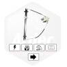 Leve Vitre Elec Dt Avec Moteur - Version 6 Pins Avec Confort