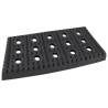 Grille de Marche Pied Droit - Version Plastique Noir