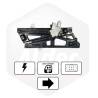 Leve Vitre Elec Dt Avec Moteur - Version 6 Pins Avec Confort