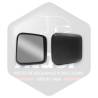 Rétro Grand Angle Gh - Version Complet Plastique Noir