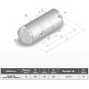 Réservoir De Freinage 60L - Réservoir Aluminium Brut