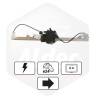Leve Vitre Elec Dt Avec Moteur - Version 2 Pins Sans Confort