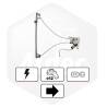 Leve Vitre Elec Dt Avec Moteur - Version 2 Pins Sans Confort