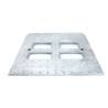 Grille Inf Marche Pied Dt/Gh - Version Nue Aluminium
