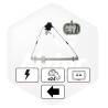 Leve Vitre Elec Gh Avec Moteur - Version 2 Pins Sans Confort
