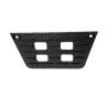 Grille Marche Pied Inf Dt/Gh - Version Plastique Gris / Noir