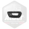 Grille Obturateur Pare Choc Gh - Version Plastique Noir