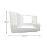 Caisson De Marche Pied Avdt - Version Peint En Blanc IC194