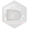 Coin De Pare Choc Avdt Blanc - Proposer Cache NGC5809093BL