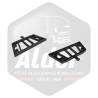 Grille Inf De MarchePied Gh/Dt - Version Plastique Noir