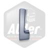 Habillage De Pare Choc Dt - Version Plastique Gris Argenté