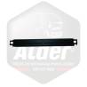 Spoiler Central De Pare Choc - Version Plastique Noir