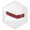 Catadioptre De Pare Choc Argh - Version Plastique Rouge