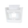 Caisson Marche Pied Gh - Version Peint Blanc RAL 9147