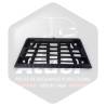 Grille Inf Aile Marche Pied - Version Pour Coté Dt Et Gh