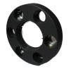 Enjoliveur Roue Plast Noir - Version Ouvert En 6 Trous