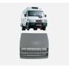 Grille Sur Capot Moteur - Version Plastique Gris