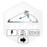 Lève Vitre Elec Avdt 2 PIN - Version Ss Confort Avec Moteur