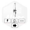 Leve Vitre Elec Dt Avec Moteur - Version 2 Pins Sans Confort
