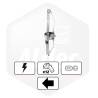 Leve Vitre Elec Gh Avec Moteur - Version 2 Pins Sans Confort