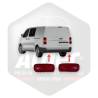 Catadioptre De Pare Choc Argh - Version Plastique Rouge