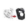 Support Anti Brouillard Avgh - Version Plastique Noir