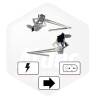 Leve Vitre Elec Dt Avec Moteur - Version 2 Pins Sans Confort