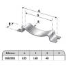 Support De Réservoir Ø320 - Version RAL 9005