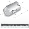 Réservoir De Freinage 5 L - Réservoir Aluminium Brut