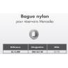 Bague En Nylon Male 22x150 - Pour Montage Mercedes