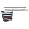 Enjoliveur Haut De Calandre - Version Plastique Chromé